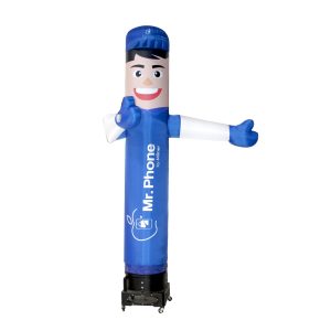 Sky Dancer Muñeco 2,50 Mts Mr. Phone