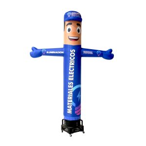 Sky Dancer Muñeco 2,50 Mts Materiales Eléctricos