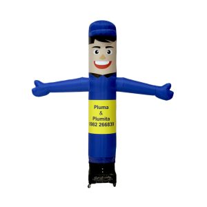 Sky Dancer Muñeco 2,25 Mts Pluma Plumita