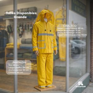 Pilotin de 2 Cuerpos Talle G